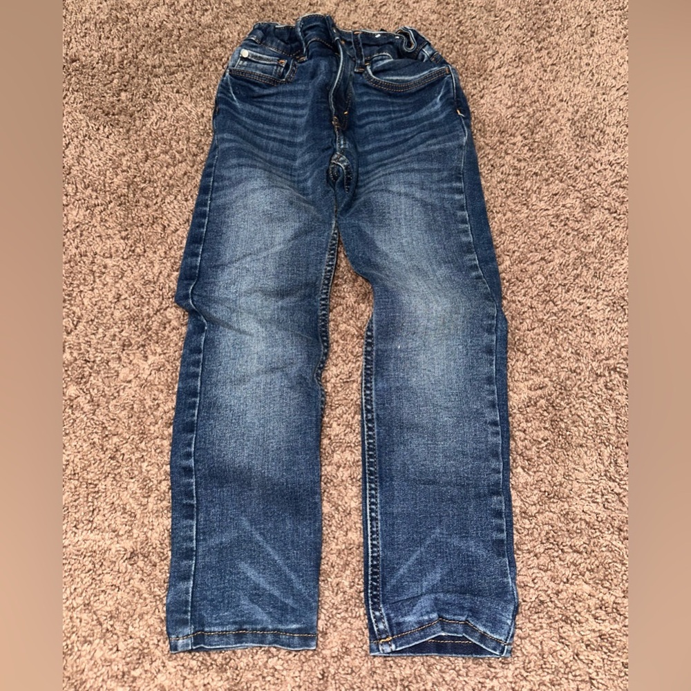 Blue Classic Denim Jeans